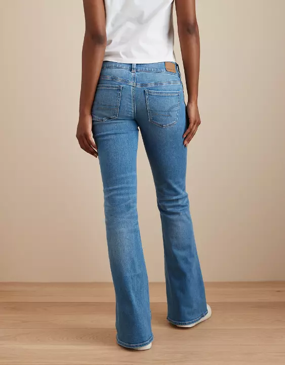 AE Next Level Super Low-Rise Flare Jean - Image 2