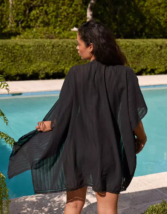 Aerie Textured Cape - Image 2