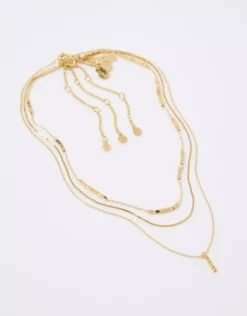 Aerie Square Bead Necklace Pack