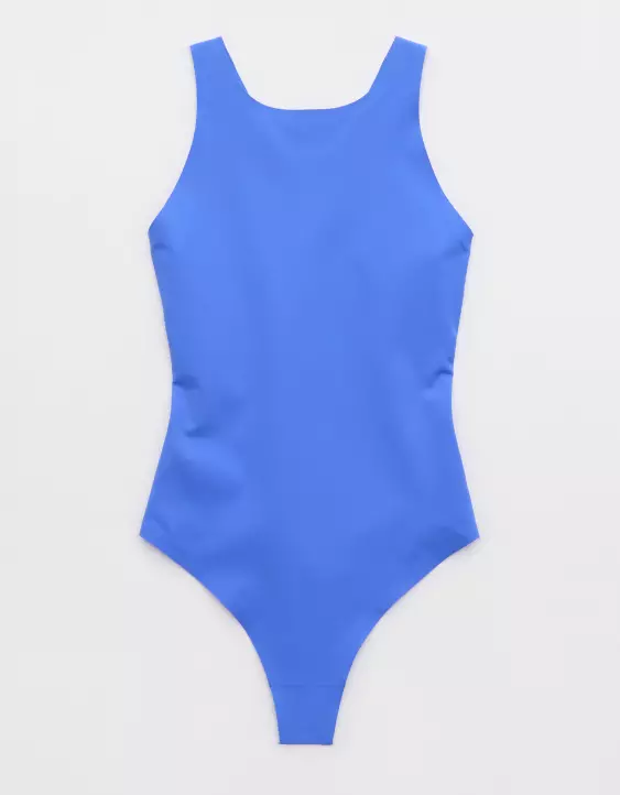 Aerie SMOOTHEZ Racerback Bodysuit - Image 3