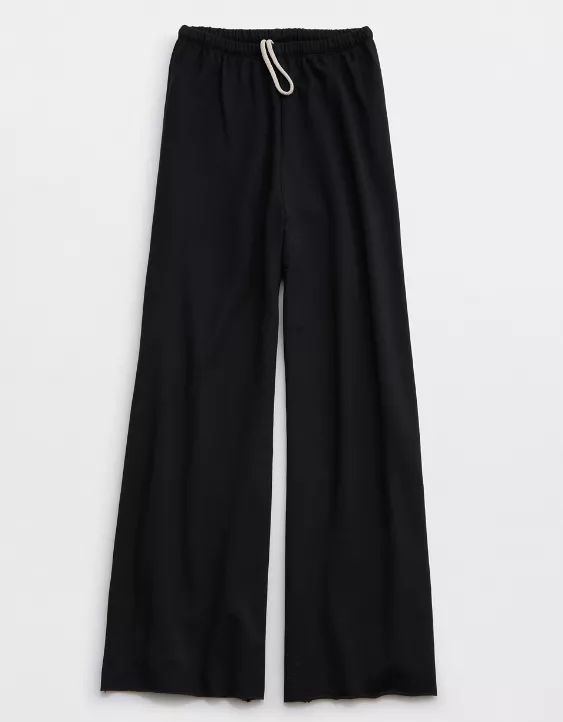 OFFLINE By Aerie OTT Fleece Super Wide Leg Pant - Image 3