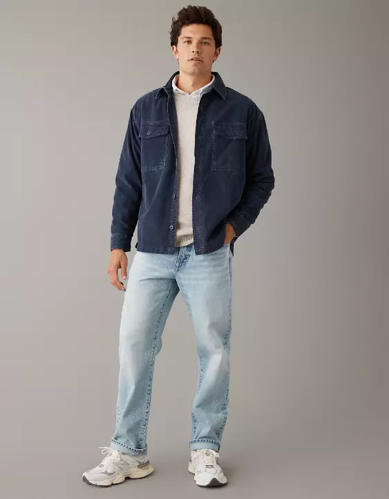 AE Super Soft Corduroy Overshirt - Image 2