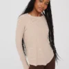 OFFLINE By Aerie Thumbs Up Ribbed Long Sleeve T-Shirt