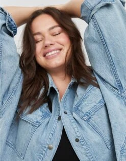 OFFLINE By Aerie Denim Shacket