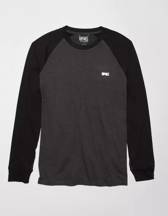 AE 24/7 Long-Sleeve Raglan T-Shirt - Image 3