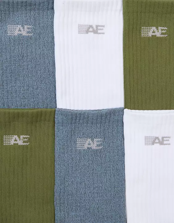 AE 24/7 Active Crew Sock 3-Pack - Image 3