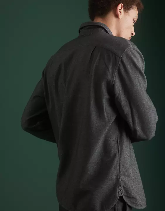 AE77 Premium Brushed Twill Workshirt - Image 2