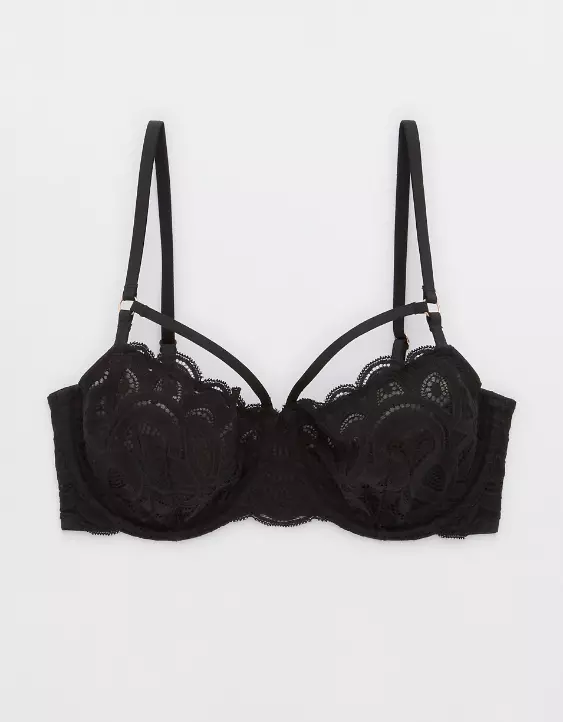 Aerie Show Off Rooftop Garden Lace Unlined Bra - Image 3