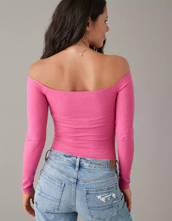 AE Off-the-Shoulder Bodysuit - Image 2