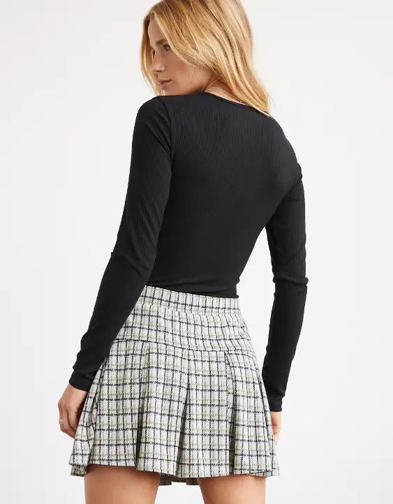 AE Long-Sleeve Henley Bodysuit - Image 2