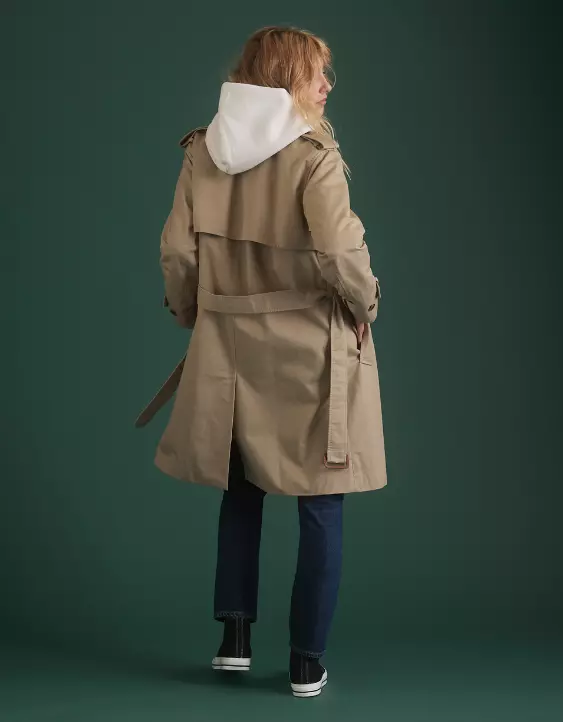 AE77 Premium Classic Trench Coat - Image 2