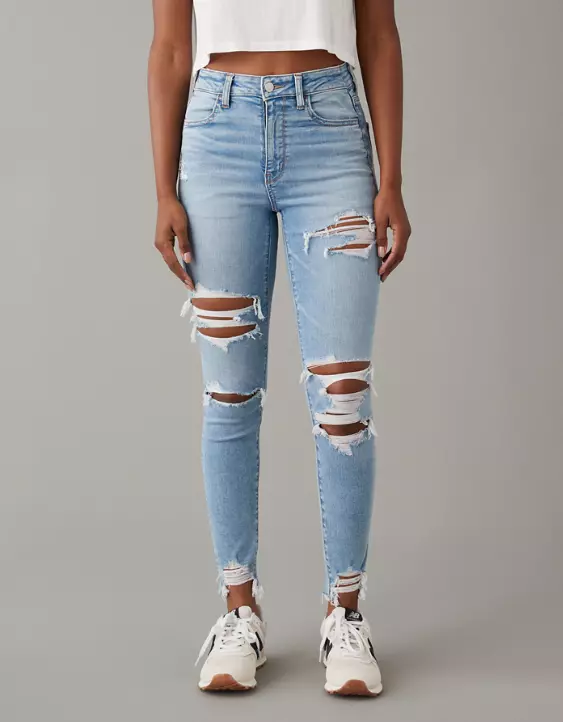 AE Next Level Ripped Super High-Waisted Jegging - Image 2