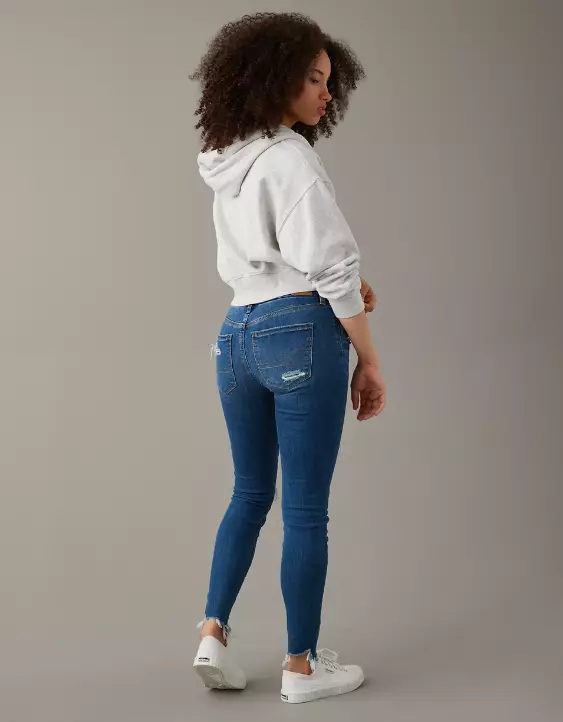 AE Next Level Curvy Patched High-Waisted Jegging - Image 2