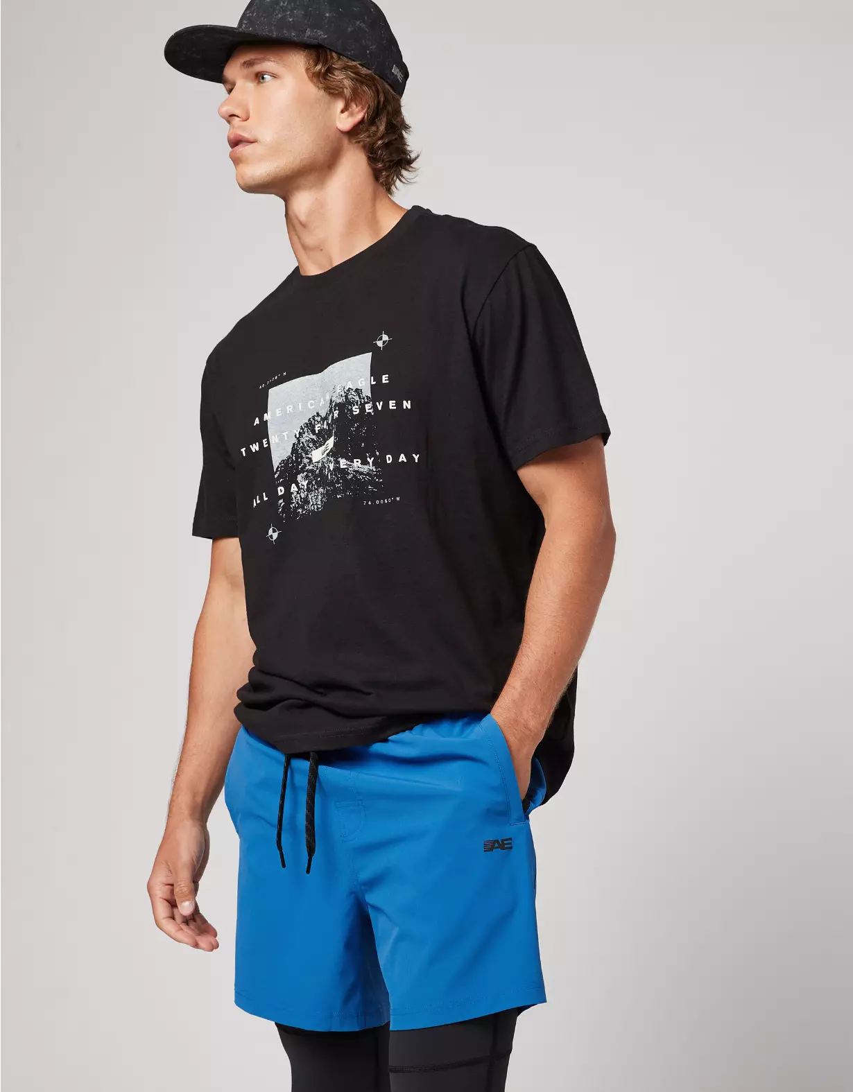 AE 24/7 Training 6" Short