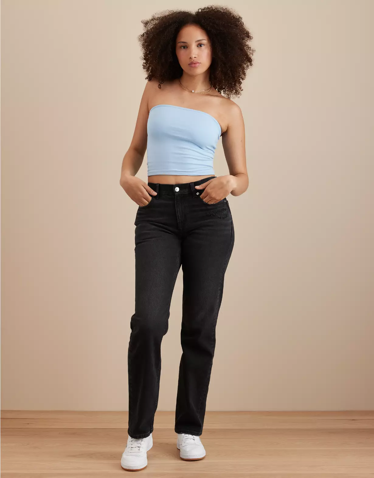 AE Stretch Curvy Straight Jean