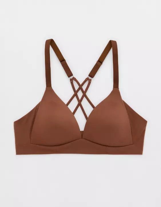 Aerie Sunnie Wireless Lightly Lined Strappy Bra - Image 3