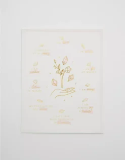 Aerie Elum Affirmations Art Print