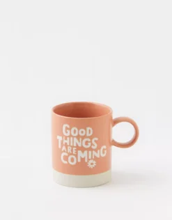 Aerie Fringe Good Things Coming Ceramic Mug