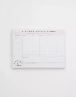 Aerie Elum Empowered Plans Mini Desk Blotter