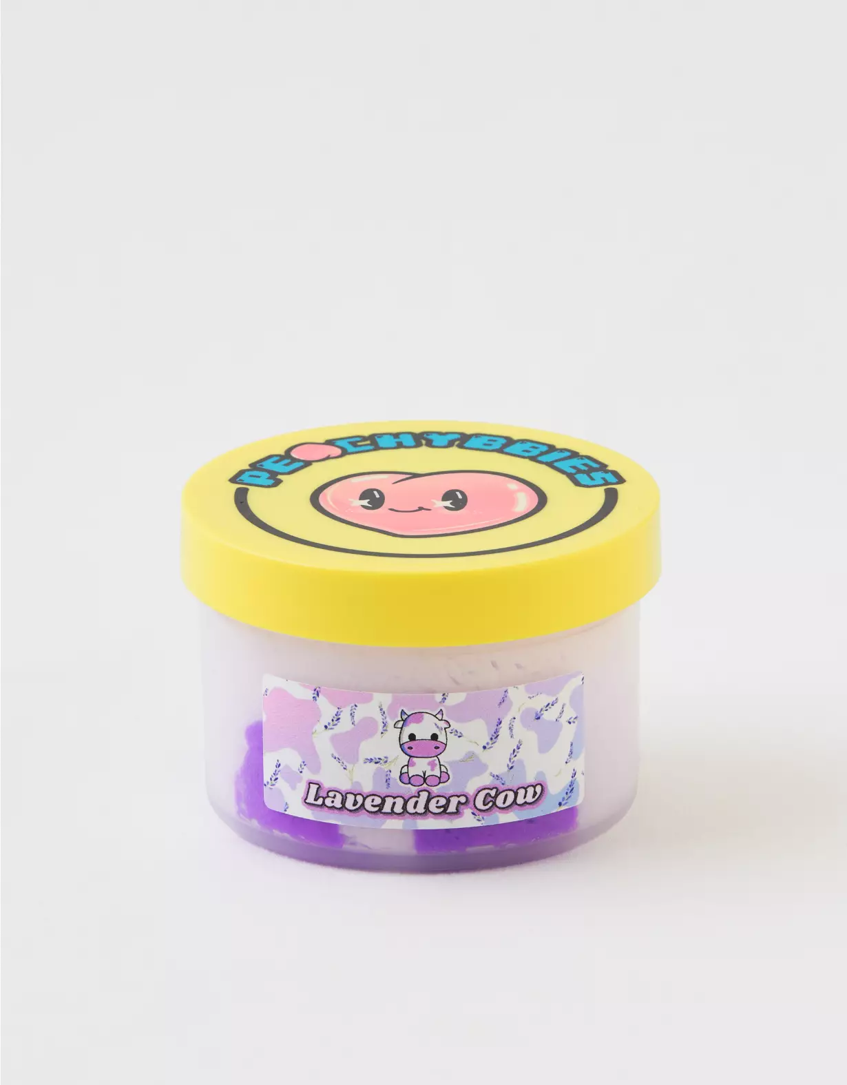 Aerie PeachyBbies Lavender Cow Slime - Image 2