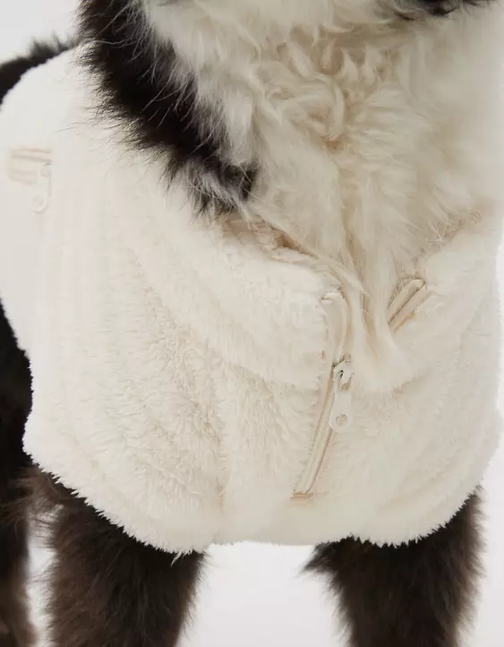 OFFLEASH By Aerie Pet Sherpa Quarter ZIp - Image 2