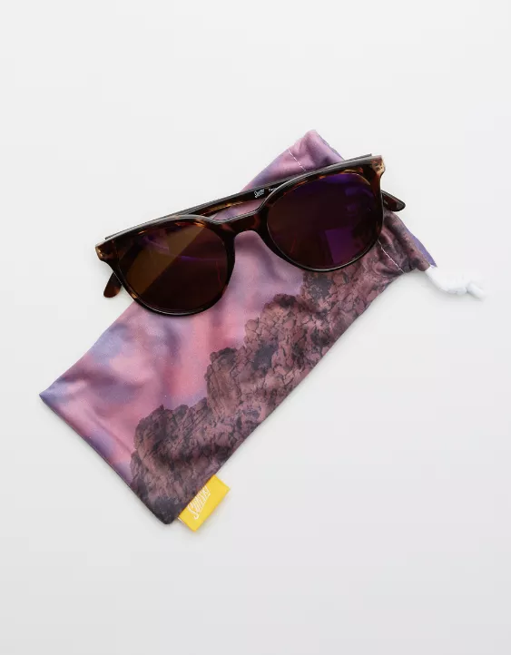 Sunski Makani Tortoise Purple Sunglasses - Image 2