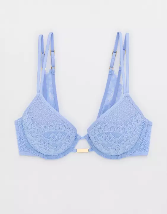 Aerie Show Off Plunge Push Up Lace Bra - Image 3