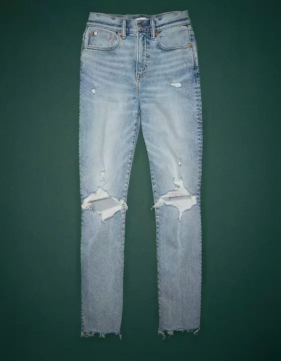 AE77 Premium Mom Jean - Image 3