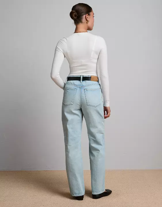 AE77 Premium Stovepipe Jean - Image 3