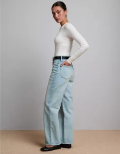 AE77 Premium Stovepipe Jean