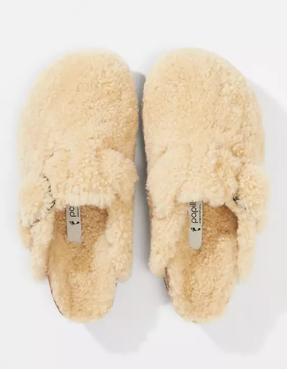 Birkenstock Women's Boston Big Buckle Shearling Clog - Image 2