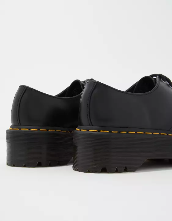 Dr. Martens Women's 1461 Smooth Leather Platform Shoe - Image 3