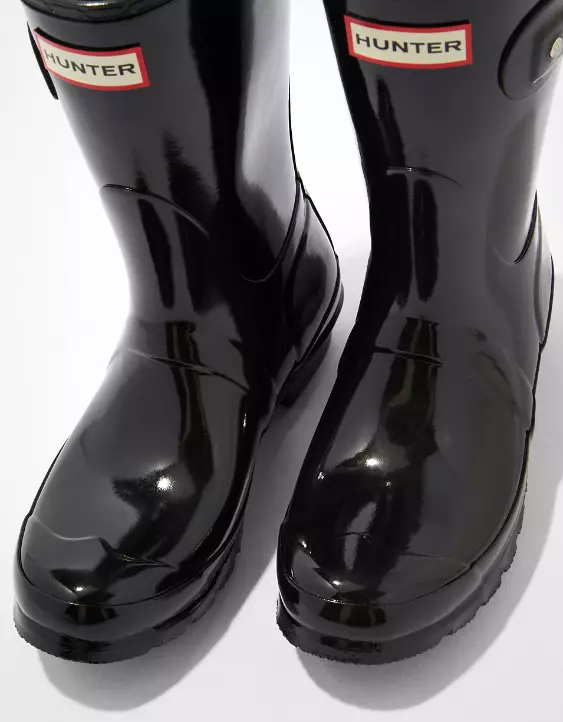 Hunter Original Short Gloss Rain Boot - Image 2