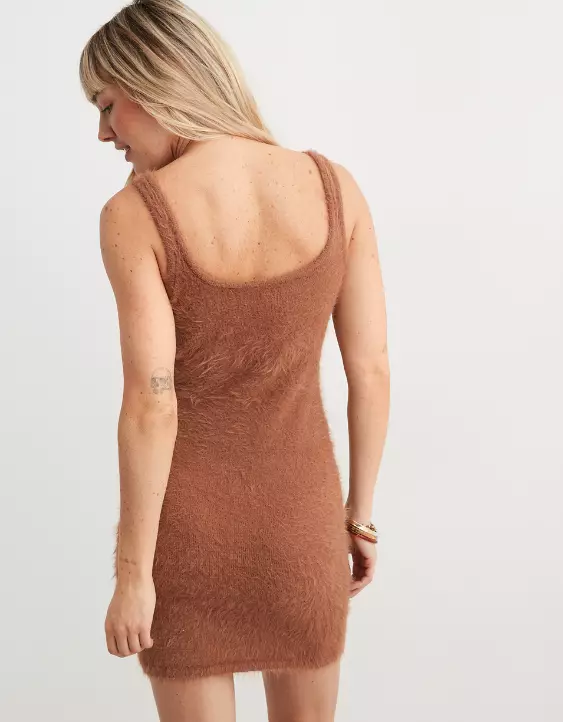 Aerie Fuzzy Sweater Dress - Image 2
